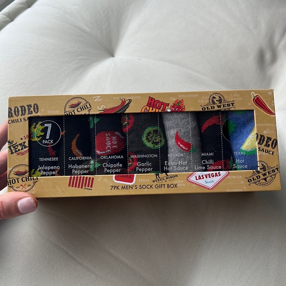 Seven Days 7 sauces of america // US SZ 8-12